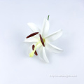 4 "Handmade Artificial Lily Hair Pick Island Beach